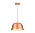 Lustre Luminária Pendente Pantoja Escovado Cobre E27 Elgin Lustre Luminária Pendente Pantoja Escovado Cobre E27 Elgin