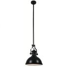 Lustre Luminária Pendente Preto Vintage Retro Industrial Moderno INL20