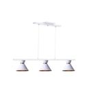 Lustre Luminaria Pendente Triplo Dubai Balcao Aluminio Decor Lustre Luminaria Pendente Triplo Dubai Balcao Aluminio Decor
