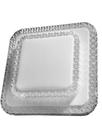 Lustre Luminaria Plafon Led Cristal Duplo Sobrepor Quadrado 24wts bivolt 3ton de luz