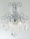 Lustre Malipiero Cromado Sup p/ 4 Lâmpadas Tupiara Lustre Malipiero Cromado Sup p/ 4 Lâmpadas Tupiara