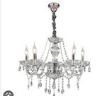 Lustre Maria Tereza 5 braços transparente Lustre Maria Tereza 5 braços transparente
