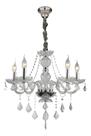 Lustre Maria Tereza 5 Braços - Transparente My 9840/h5 Hevvy