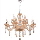 Lustre Maria Tereza Candelabro 12 Braços Champanhe