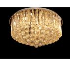 Lustre Moderno 60cm Redondo Pingente Cristal Formosa