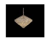 Lustre Moderno 80cm Rico Pingentes De Cristal Luxuoso Luxo