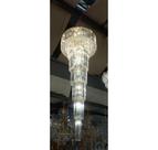 Lustre Moderno Cascata 210cm todo em Cristal Formosa Lustre Moderno Cascata 210cm todo em Cristal Formosa