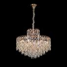 Lustre Moderno Cristal E Metal Menor Design Redondo Forma Se