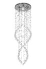 Lustre Moderno Para Sala De Estar Espiral Duplo Com 1,20m