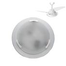 Lustre p/ Ventilador De Teto Diplomata Residence Loren Sid