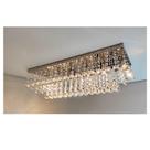 Lustre para sala, base 24x66 cm,montado de cristal legítimo k9.