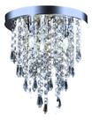 Lustre para sala de cristal legítimo k9,base 20 cm,vai montado.