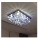 Lustre Para Sala De Cristal Legítimo K9 Base Inox 60x40 Cm