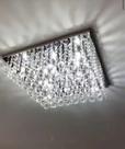 Lustre Para Sala Quarto De Cristal K9 Legítimo 45x45 Cm