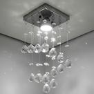 Lustre para sala,vai montado,cristal legítimo k9,led brinde até 1 metro