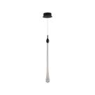 Lustre Pedente Gota Preto 5w 3000k 110v/220v