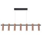 Lustre Pendente 105cm x 20cm 3000K Tubi Bella Iluminação Lustre Pendente 105cm x 20cm 3000K Tubi Bella Iluminação