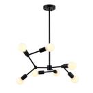 Lustre Pendente 123x75cm 7xE27 280W Leblon RM002B Bella Iluminação