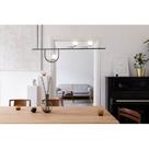 Lustre Pendente 156x30cm 3 Lâmpadas G9 75w Bem-te-vi Bella Iluminação Lustre Pendente 156x30cm 3 Lâmpadas G9 75w Bem-te-vi Bella Iluminação