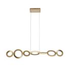 Lustre Pendente 17x105cm 33w 3000k 1470 Lúmens Ginga Bella Iluminação