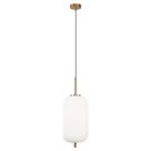 Lustre Pendente 22x59.5cm E27 40W Tres HC014G Bella Iluminação