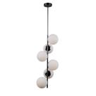 Lustre Pendente 31x140cm E27 30W Petit Poa SQ004B Bella Iluminação