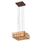 Lustre Pendente 4 Luzes G9 25x25x7cm Windows Wdsg2504lg9pd Bronzearte
