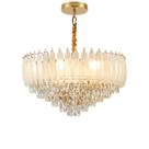 Lustre Pendente 50cm Torre De Cristal K9 Legítimo Clássico