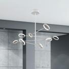Lustre Pendente 8 Luzes LED 40W Satélite ST40W3KPDBC Bronzearte