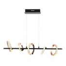 Lustre Pendente 85x84,5x84,5cm Ginga BB011 Bella Iluminação