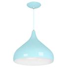 Lustre Pendente Aladim Azul Bebe 31cm