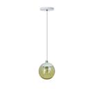 Lustre Pendente Ambar Globo De Vidro Alumínio Decorações Lustre Pendente Ambar Globo De Vidro Alumínio Decorações