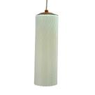 Lustre Pendente Anne Rigato Leitoso E27 Bivolt Taschibra