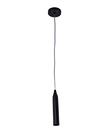 Lustre Pendente Argand Tubo Industrial Preto 648