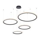 Lustre Pendente Astraled Aspectral Pl-9741 Preto Led Bivolt Lustre Pendente Astraled Aspectral Pl-9741 Preto Led Bivolt