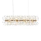 Lustre Pendente Astraled Buna Pt-1045 Dourado Brilho G9 Bivolt Dourado Pt-1045