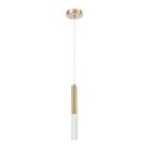 Lustre Pendente Astraled Crateris PT-9104 Dourado Led Bivolt