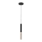 Lustre Pendente Astraled Crateris PT-9132 Preto Led Bivolt