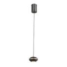 Lustre Pendente Astraled Intercrus PT-9133 Preto Brilho Led Bivolt