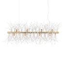 Lustre Pendente Astraled Mensae PT-1042 Dourado G9 Bivolt