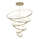 Lustre Pendente Astraled Skylight PL-9850 Dourado Led Bivolt