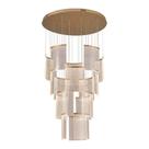 Lustre Pendente Astraled Starlit Pl-9851 Dourado Led Bivolt