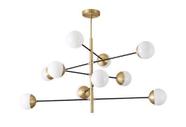 Lustre Pendente Atomus Globo Nordecor 10xG9 Bivolt Lustre Pendente Atomus Globo Nordecor 10xG9 Bivolt