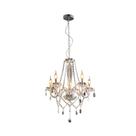Lustre Pendente Avant Baronesa 5xE14 Vidro Transparente