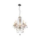 Lustre Pendente Avant Baronesa 5xE14 Vidro Transparente
