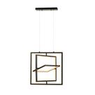 Lustre Pendente Avant Occhio 36w 2700k Preto Bivolt