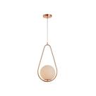 Lustre Pendente Avant Perola Gota 1xG45 Cobre Brilho