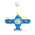 Lustre Pendente Avião Nave Infantil Quarto Menino Bebê