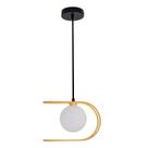 Lustre Pendente Beat 26x12cm18cm 1x25W G9 HL023 Bella Iluminação