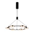 Lustre Pendente Beep 66x6cm 6x8W 3000K 2300 Lúmens LED KW010B Bella Iluminação Lustre Pendente Beep 66x6cm 6x8W 3000K 2300 Lúmens LED KW010B Bella Iluminação
